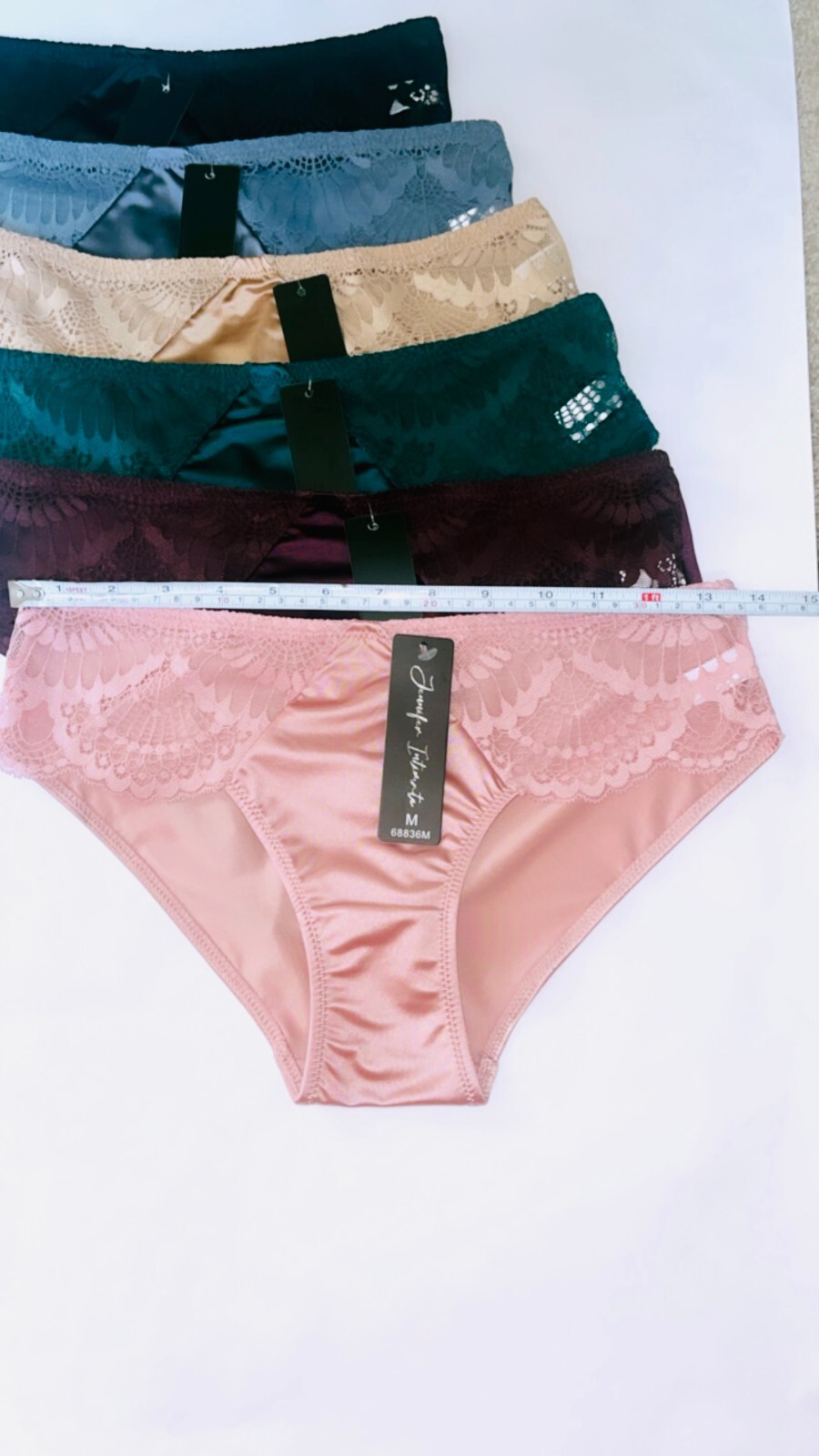 Women’s Briefs Lot 3,6 or 12 Bikini Side Lace Panties Undies Satin Silky Cool 36