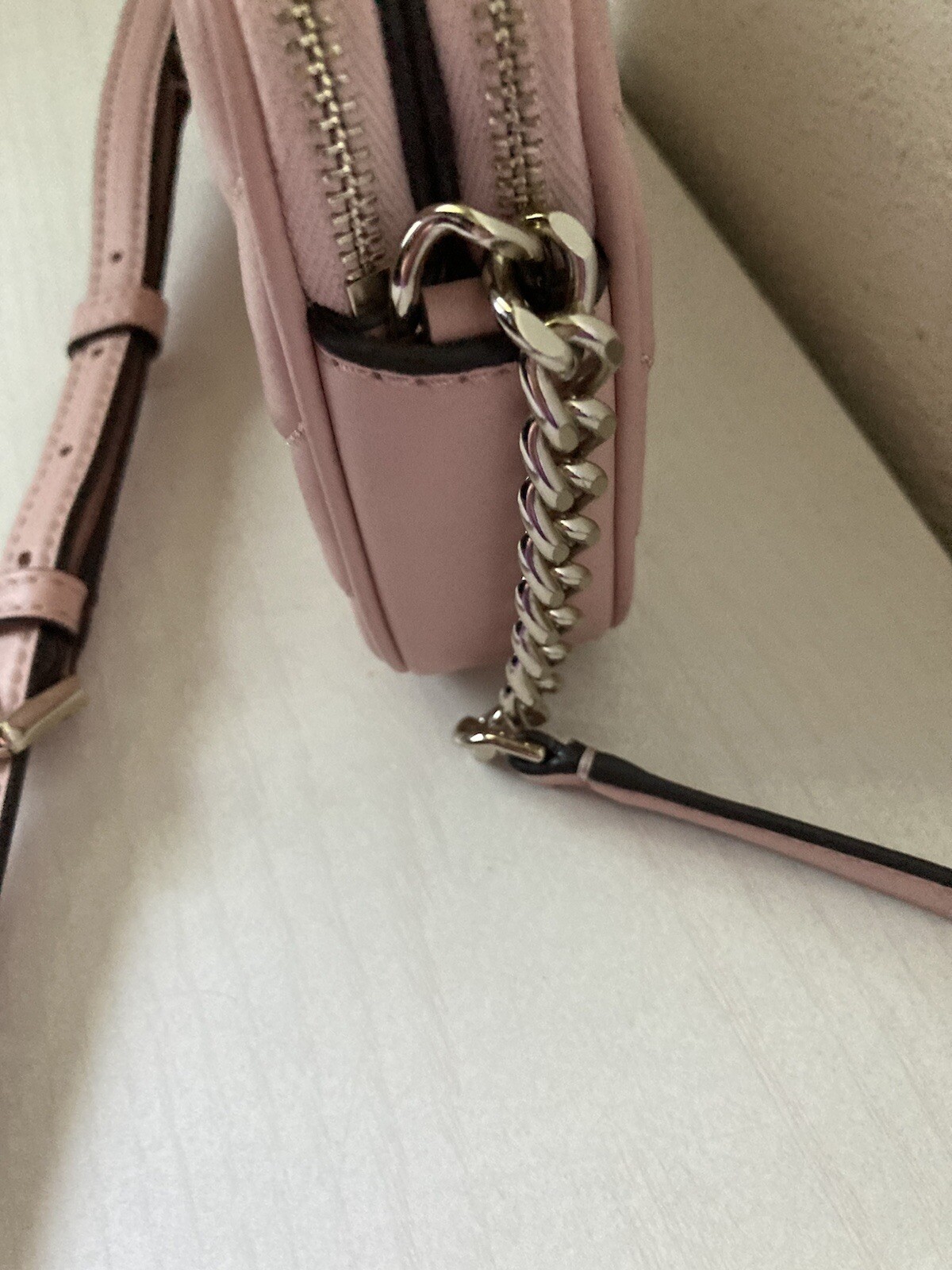 NWOT Kate Spade Briar Lane Quilted Kendall Leather Pink Crossbody Shoulder Bag