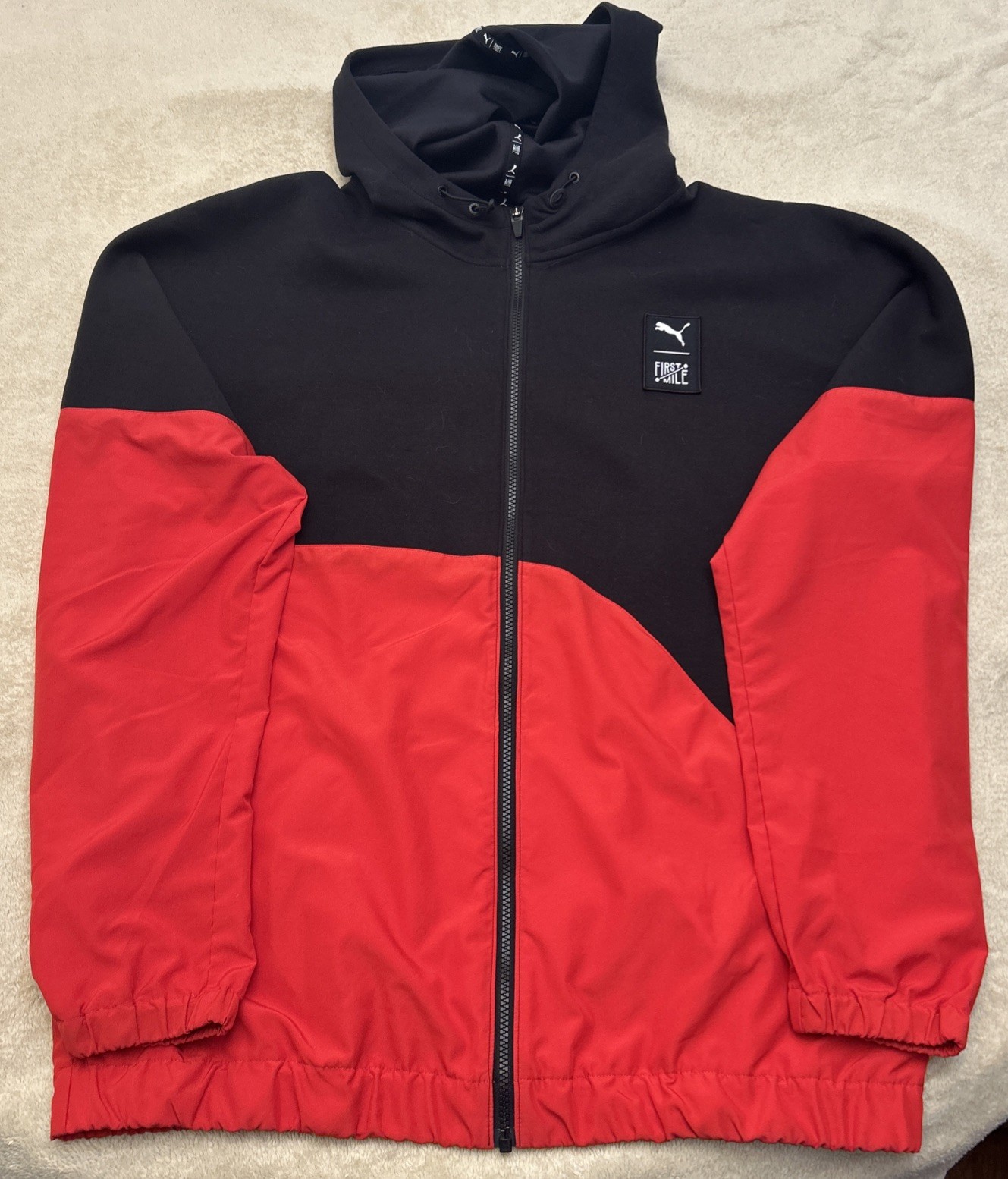 PUMA First Mile Warm Up Suit Size XL Jacket / L Pants Very Good Condition