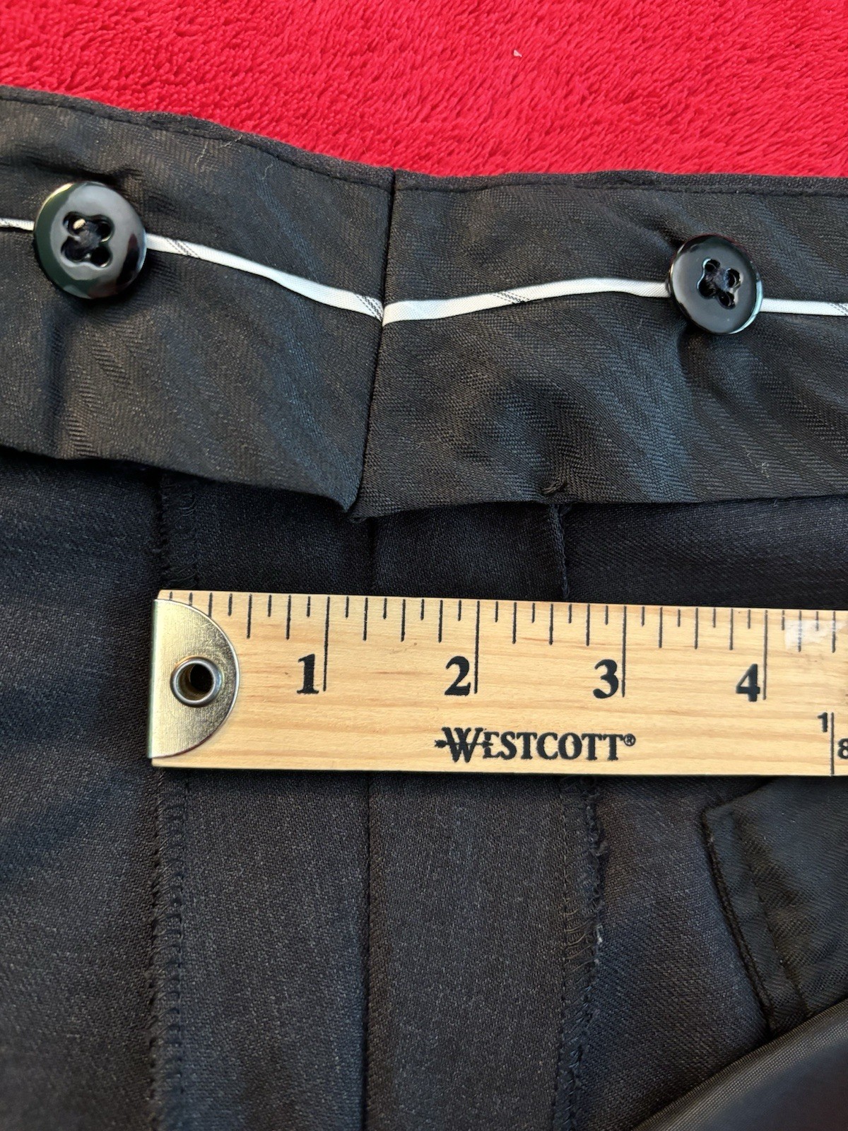 Southwick 48R 3-ROLL-2 100% Wool 2-piece Suit SOLID GRAY 40×29.5 Made in USA EUC