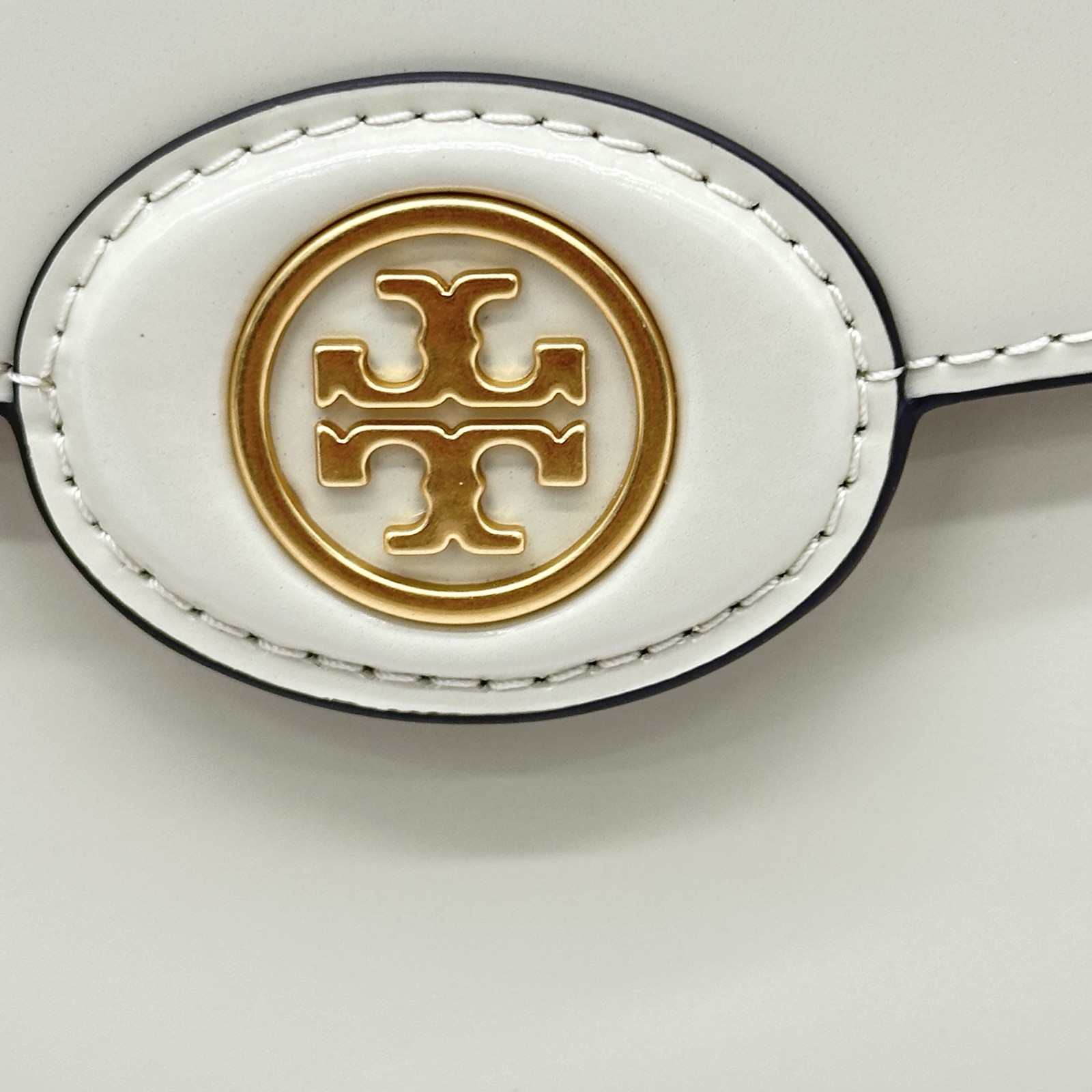 Tory Burch Womens Robinson Spazzolato Shoulder Bag Leather Shea Butter