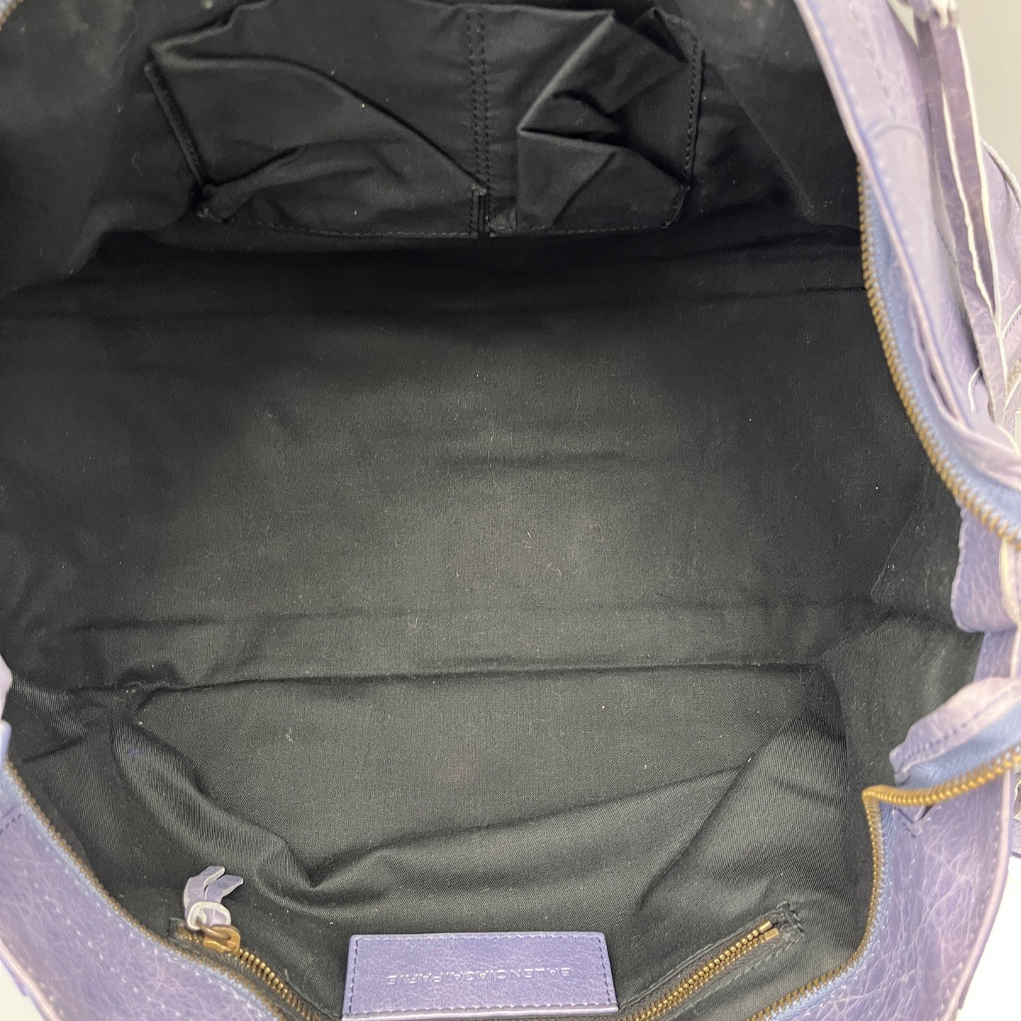 Balenciaga Pre-Owned Authentic Luxury Handbag Purple 42*22*17cm