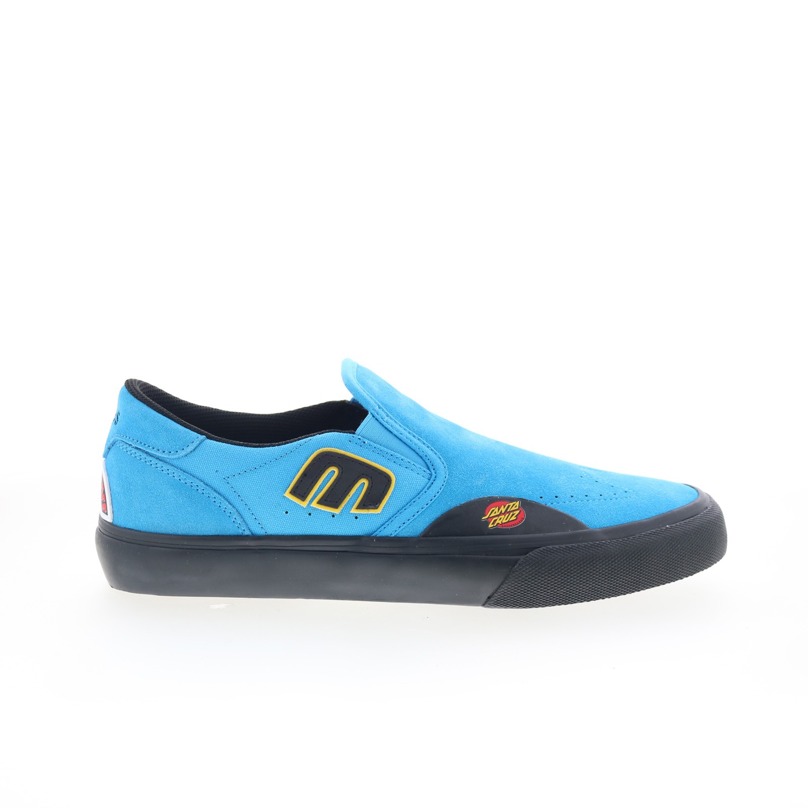 Etnies Lo-Cut Slip X Santa Cruz Mens Blue Skate Inspired Sneakers Shoes