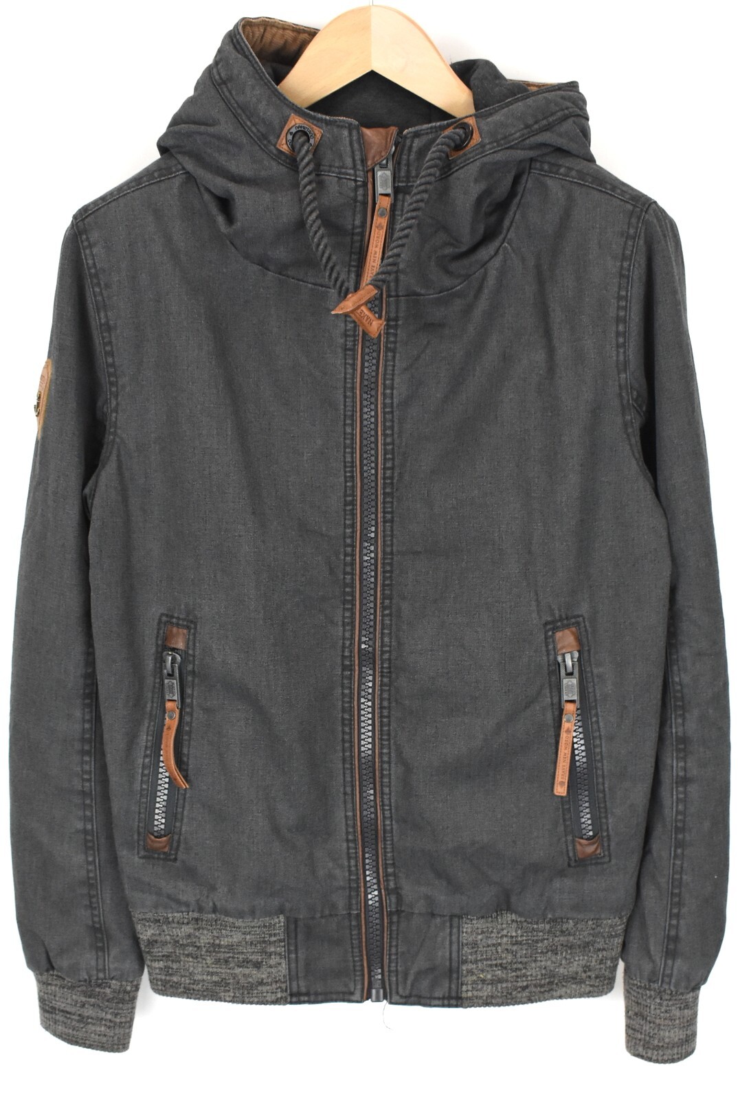 Naketano Jacket Womens Pockets SMALL Zip