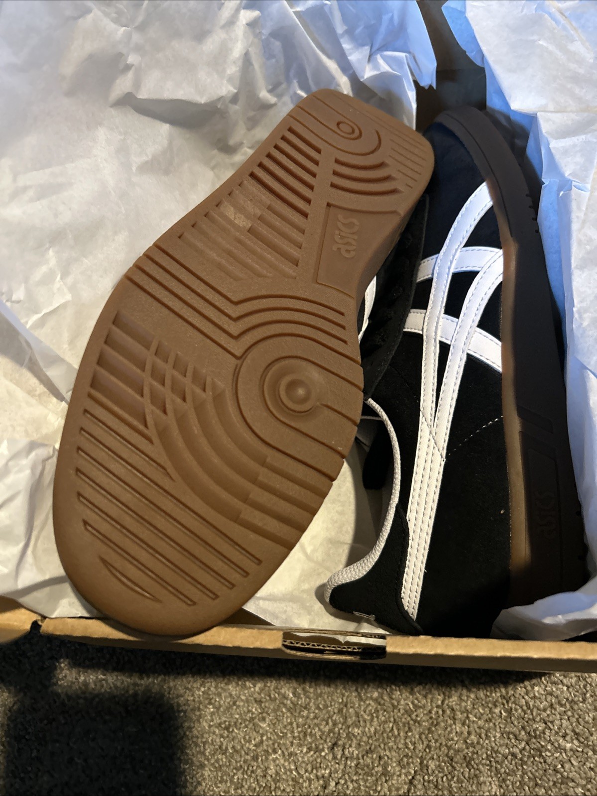 Asics Gel-Vickka Pro NEW black/brown 1201A486-004. Size 8