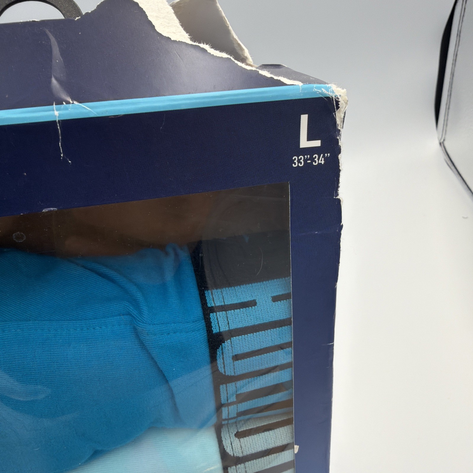 Hollister Mens Epic Flex Longer-Length Trunk/Boxer Brief 4 Pack 7″ Inseam Size L