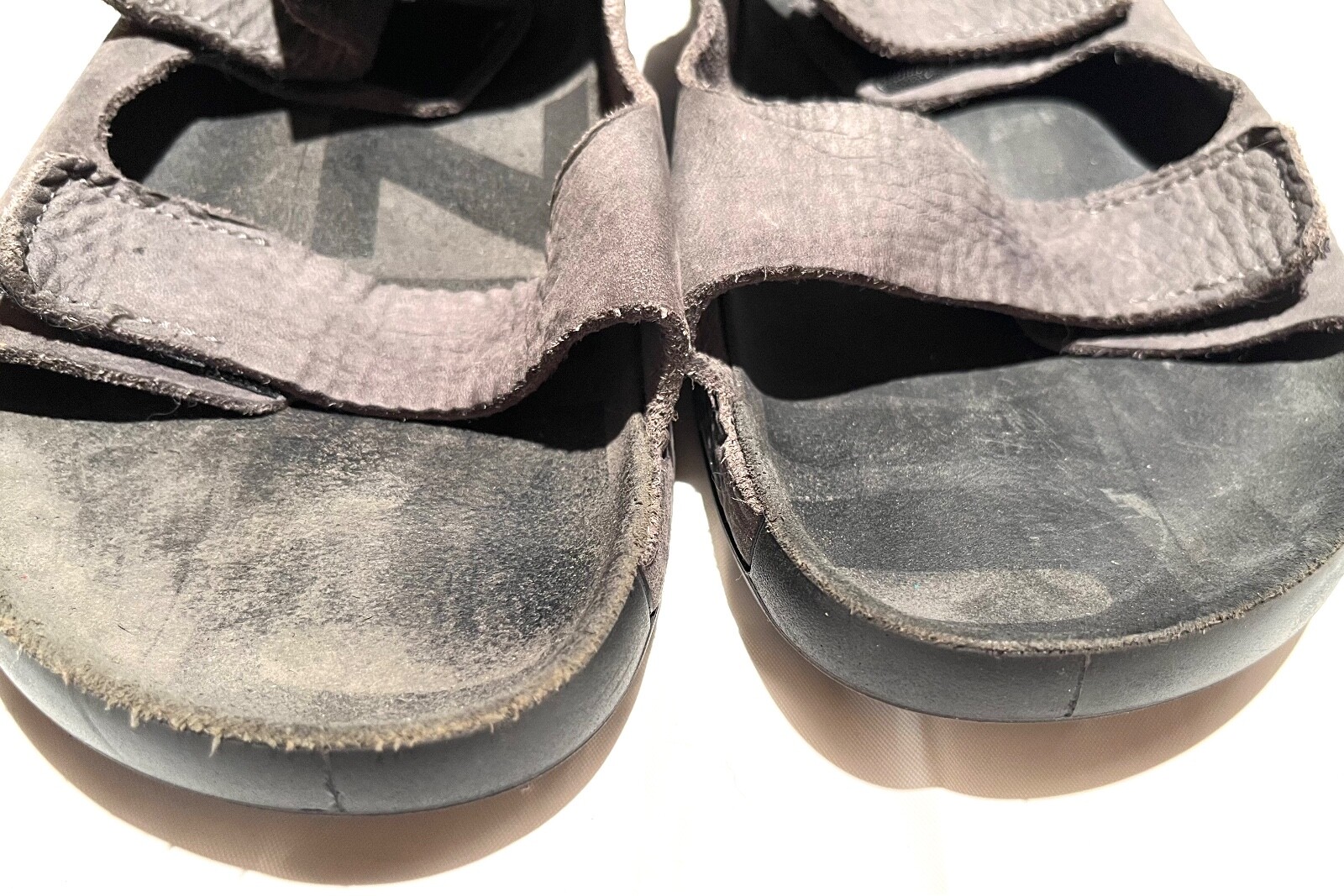 230852 Mens 12 – 12.5 EU 46 ECCO 50090402244 2nd Cozmo Nubuck Slide Sandal EUC