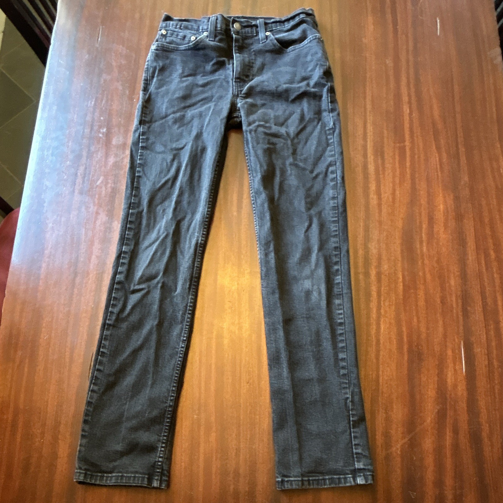 Levi’s Men’s Boys Jeans 32×32 Faded Black