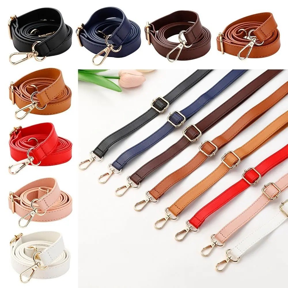 Adjustable Long Leather Crossbody Shoulder Bag Strap Handbag Belt Replacement x1