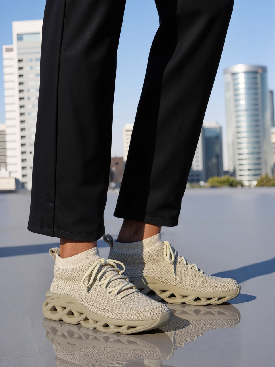 Size 16 – Lightweight Breathable Comfortable Fashion Sneakers for Men