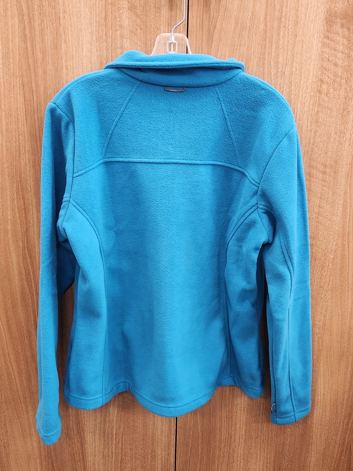 New COLUMBIA Fast Trek II Jacket Women XL Teal Blue Fleece Full Zip Pockets NWT