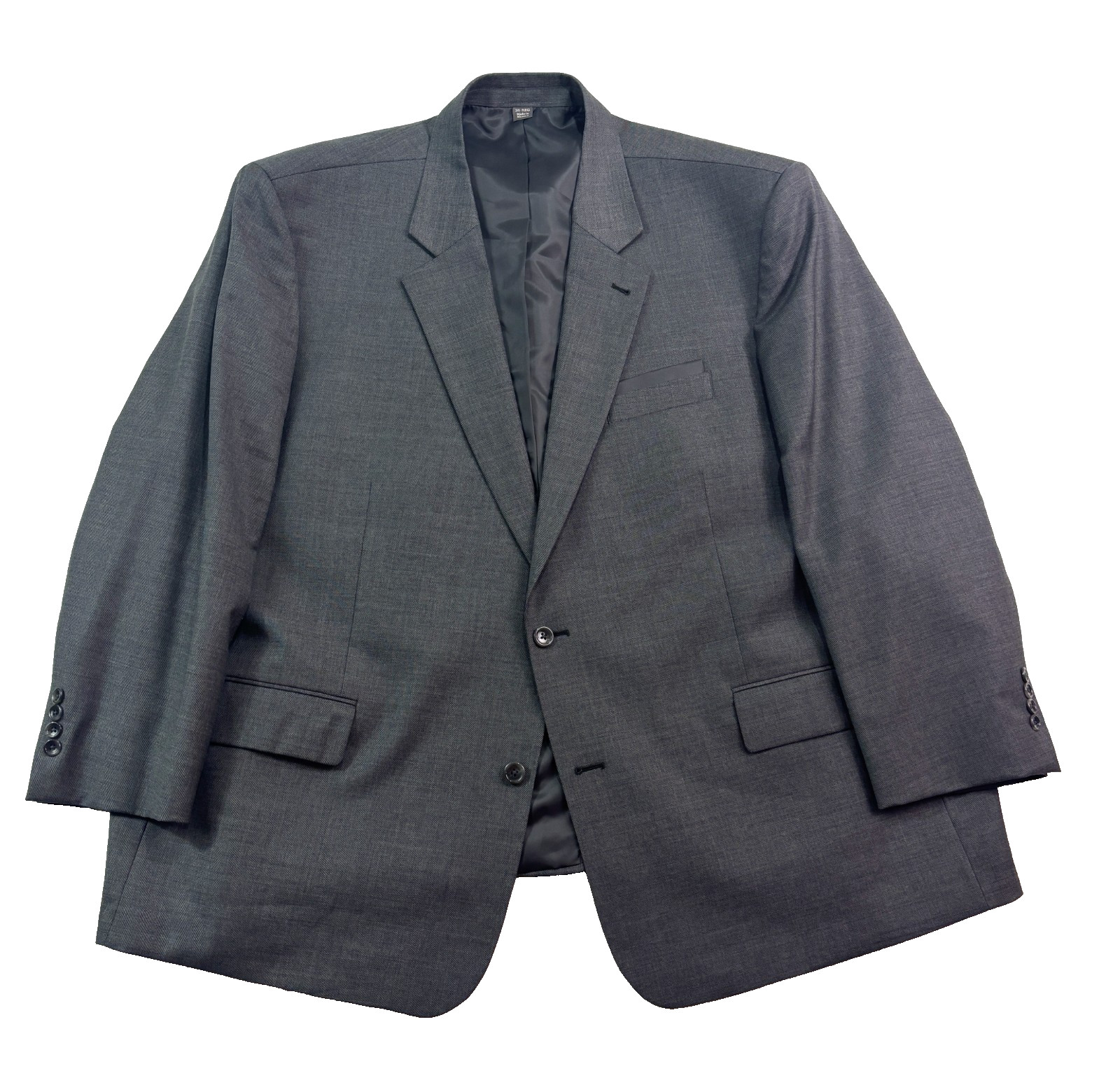 NEW Oak Hill 56R Gray Italian Fabric Blazer Jacket Sport Suit Coat Marzotto Wool