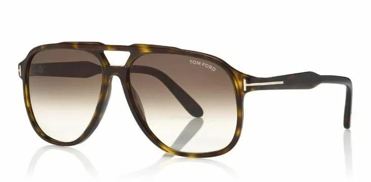 Tom Ford FT 0753 Raoul 52K Dark Havana/Brown Gradient Men’s Sunglasses