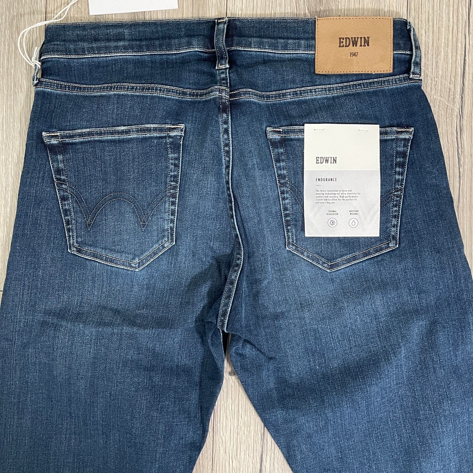 Edwin Denim Jace Endurance Straight Men’s Jeans Icon Size 31 33″ Inseam – $158