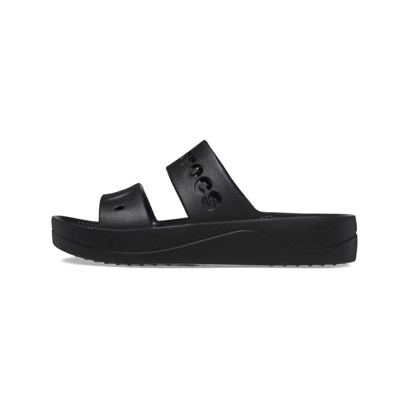 Crocs Adult Unisex Baya Platform Slide Sandal Black MEDIUM