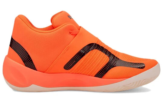 Puma US 16 Men’s Orange Black Blue Yellow Rise Nitro Basketball 377012 04 New