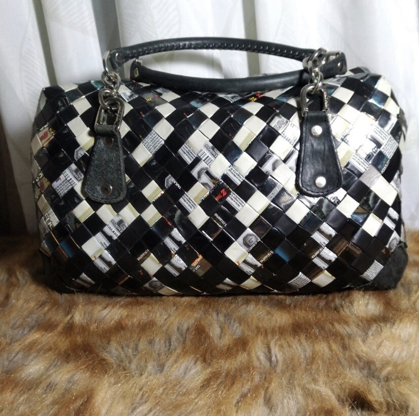 Nahui Ollin Handcrafted Woven Tote Bag Mexican Artisan Boho Purse