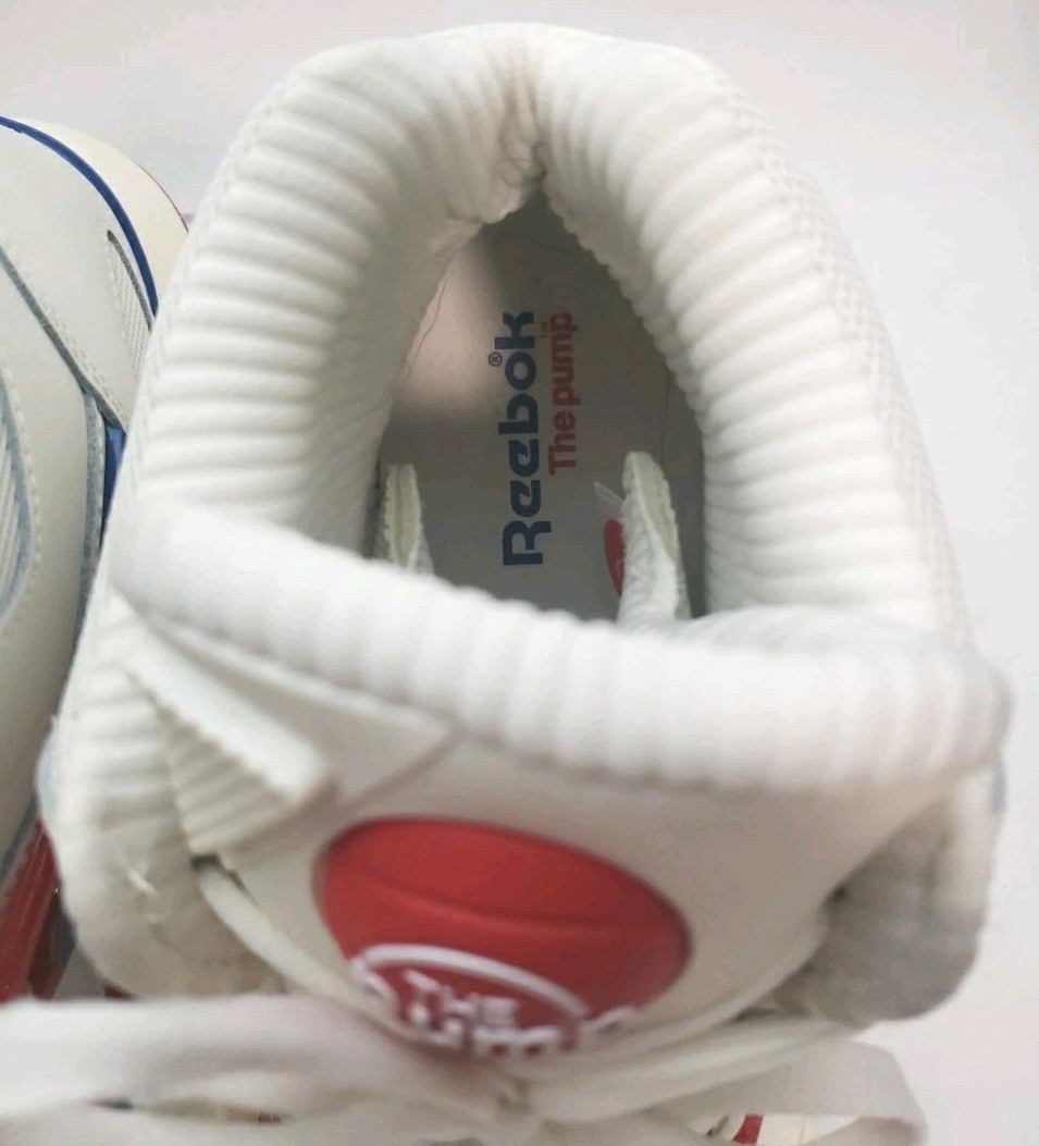 Reebok Basketball Pumps Omni Zone II White Size 12-V.V.N.D.S! FLAWLESS 🔥🧊