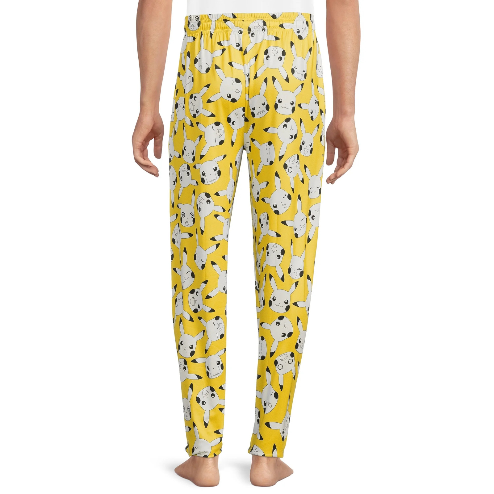Pokemon Pikachu Pajama Pants Men’s Size 2XL (44-46) PJ Bottoms Elasticized Waist