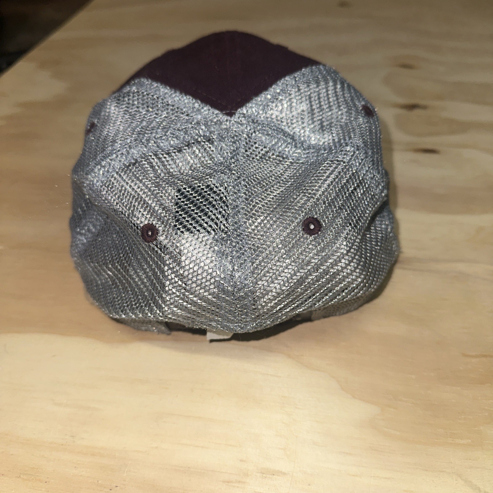 Glock Mesh Hat Adjustable Snapback, maroon