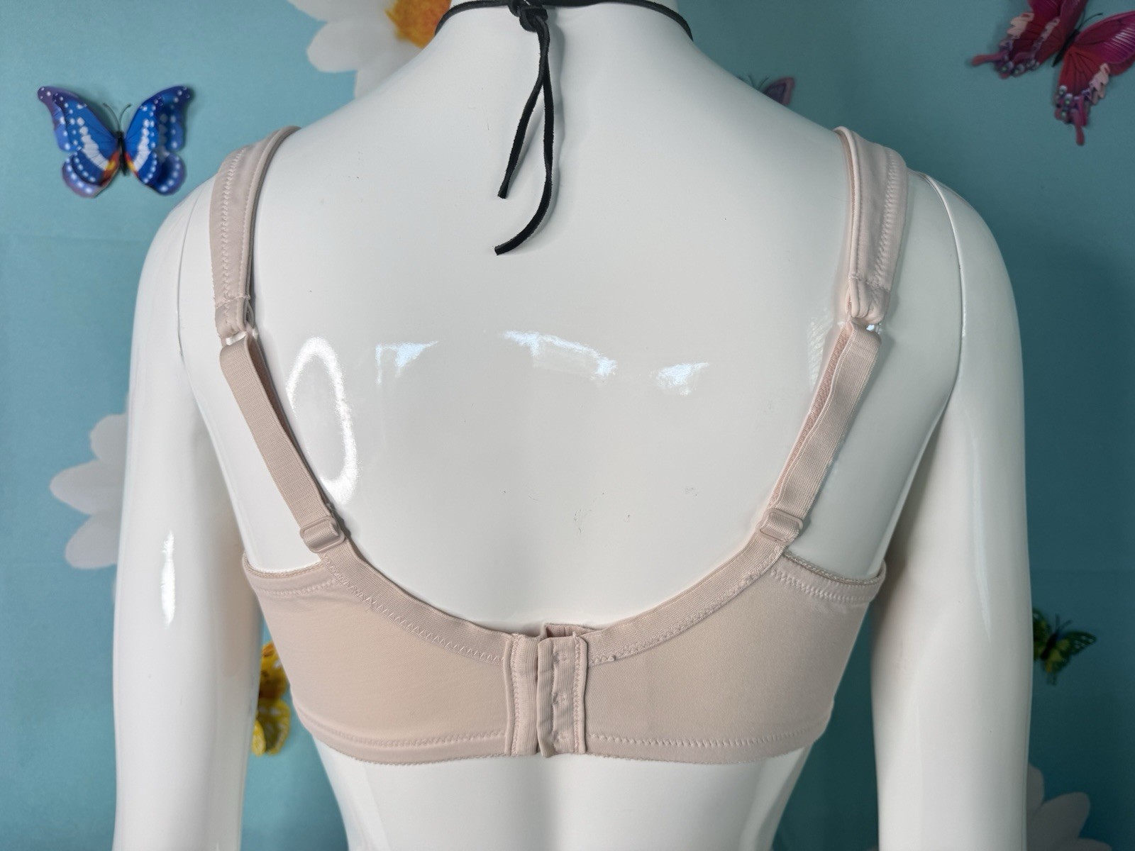VANITY FAIR UNLINED UNDERWIRE TSHIRT BRA SZ 38C #75-118 BEIGE EUC