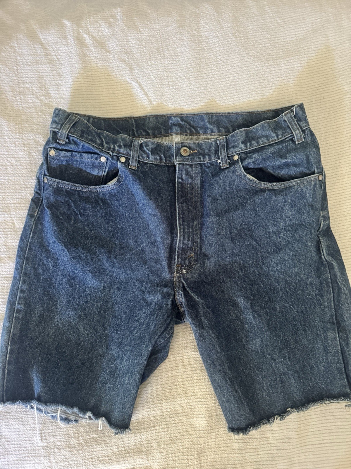 Levi Strauss & Co. Rare Vintage SilverTab Men’s Dark Wash Blue Denim Shorts