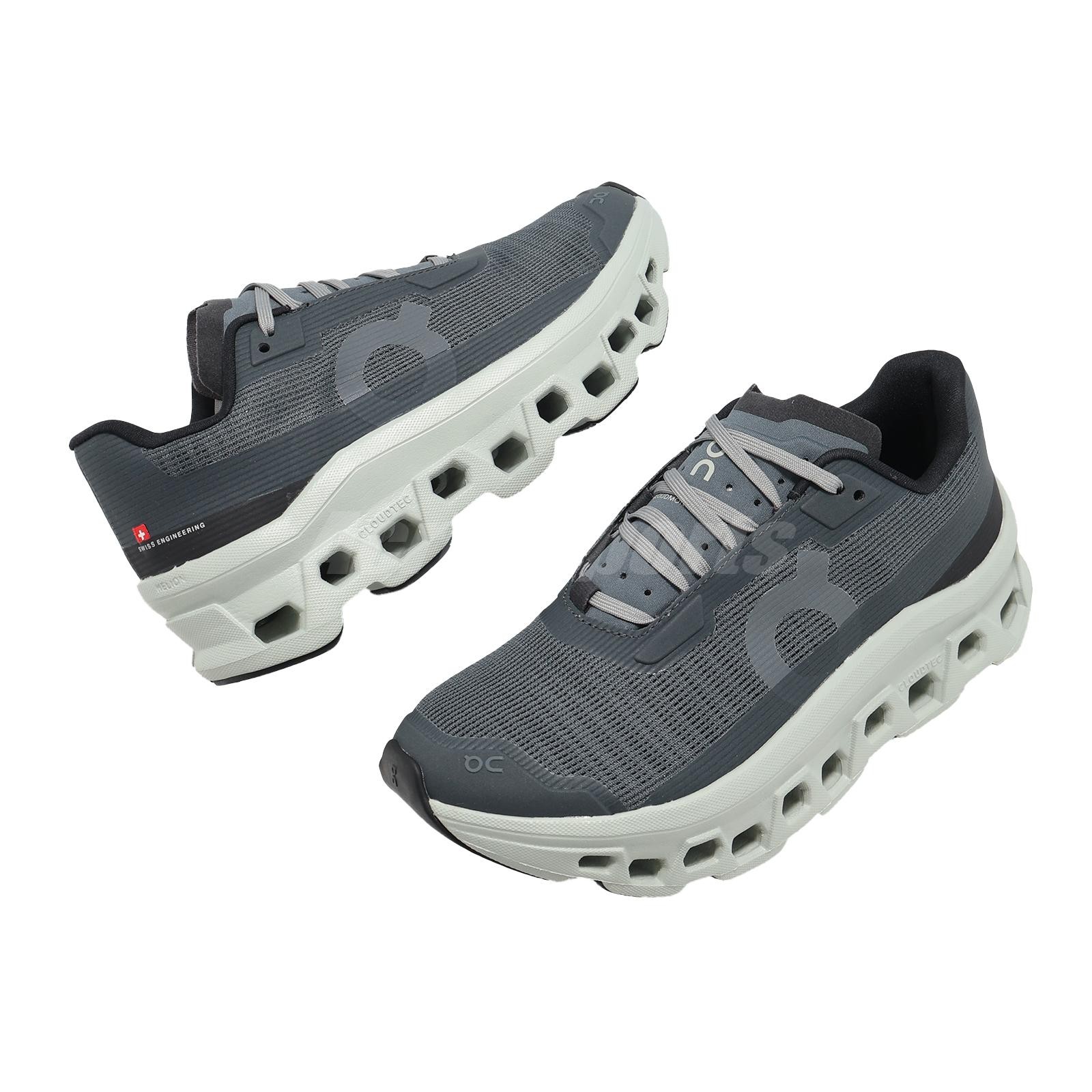 On Running Cloudmonster Void Stone Glacier Women Road Running Shoes 3WF10493333