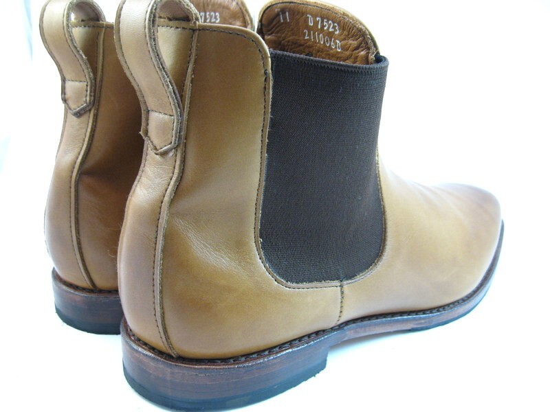 Allen Edmonds “LIVERPOOL” Men’s Leather Chelsea Boots 11 D Walnut (375N)