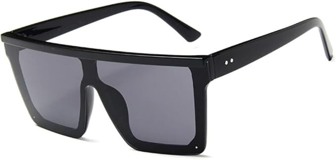Women Men Sunglasses XL Oversized Luxury Hindsight Flat Top Square Designer New