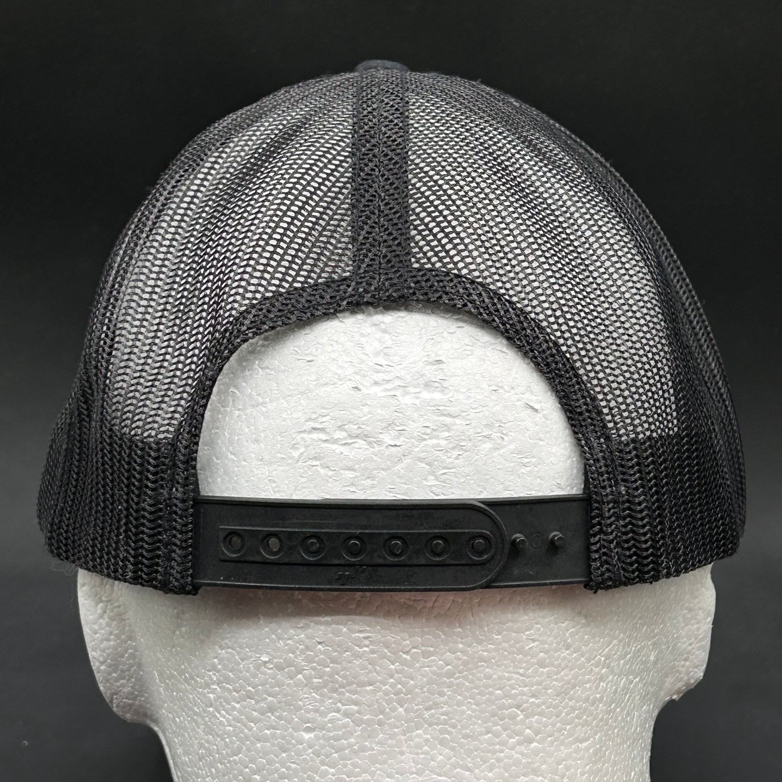 Celsius Live Fit Mesh Snapback Hat Men’s Black Classic Logo Trucker