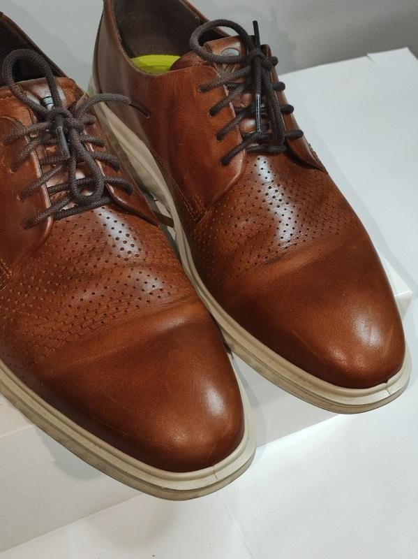 mens ecco heels white 42