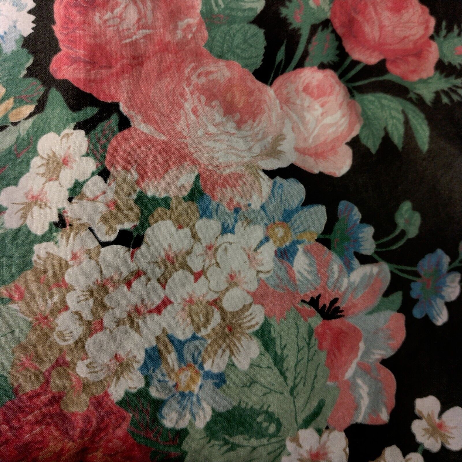 Vintage Willow Ridge Blazer Womens Size 6 Floral Peony Morning Glory Cottagecore