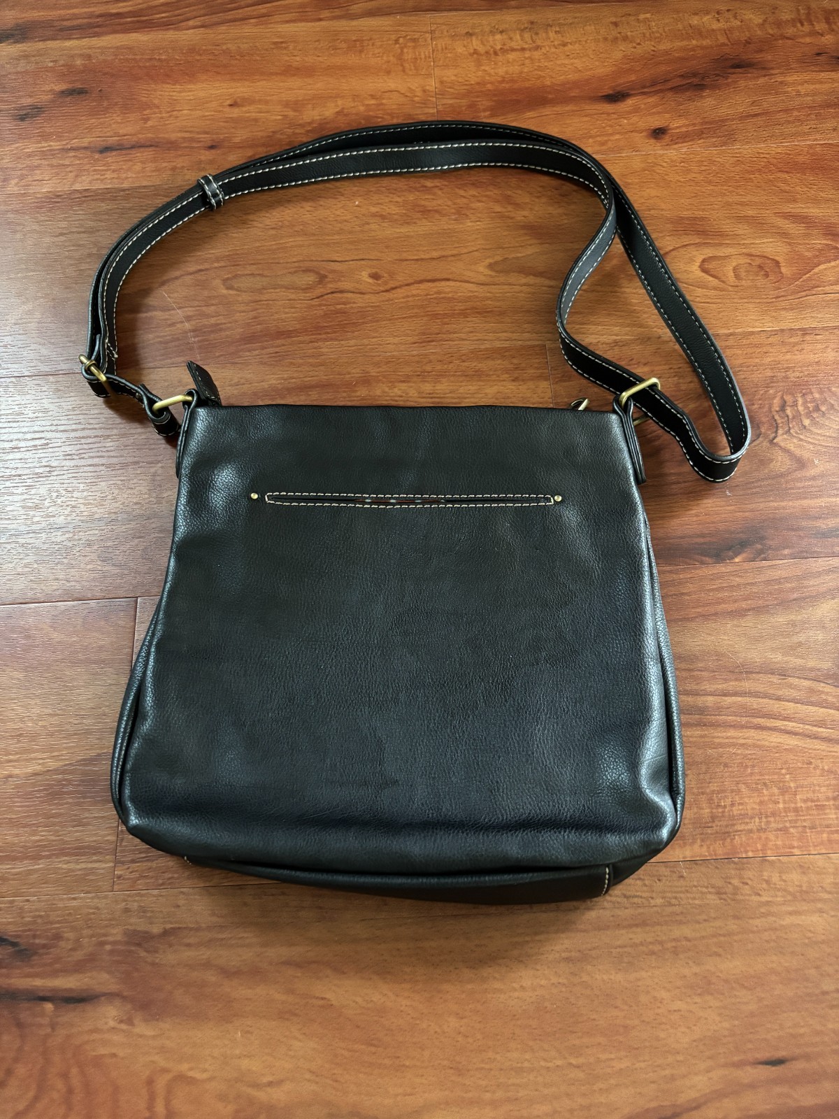 Chala Brown Crossbody with feather keychain