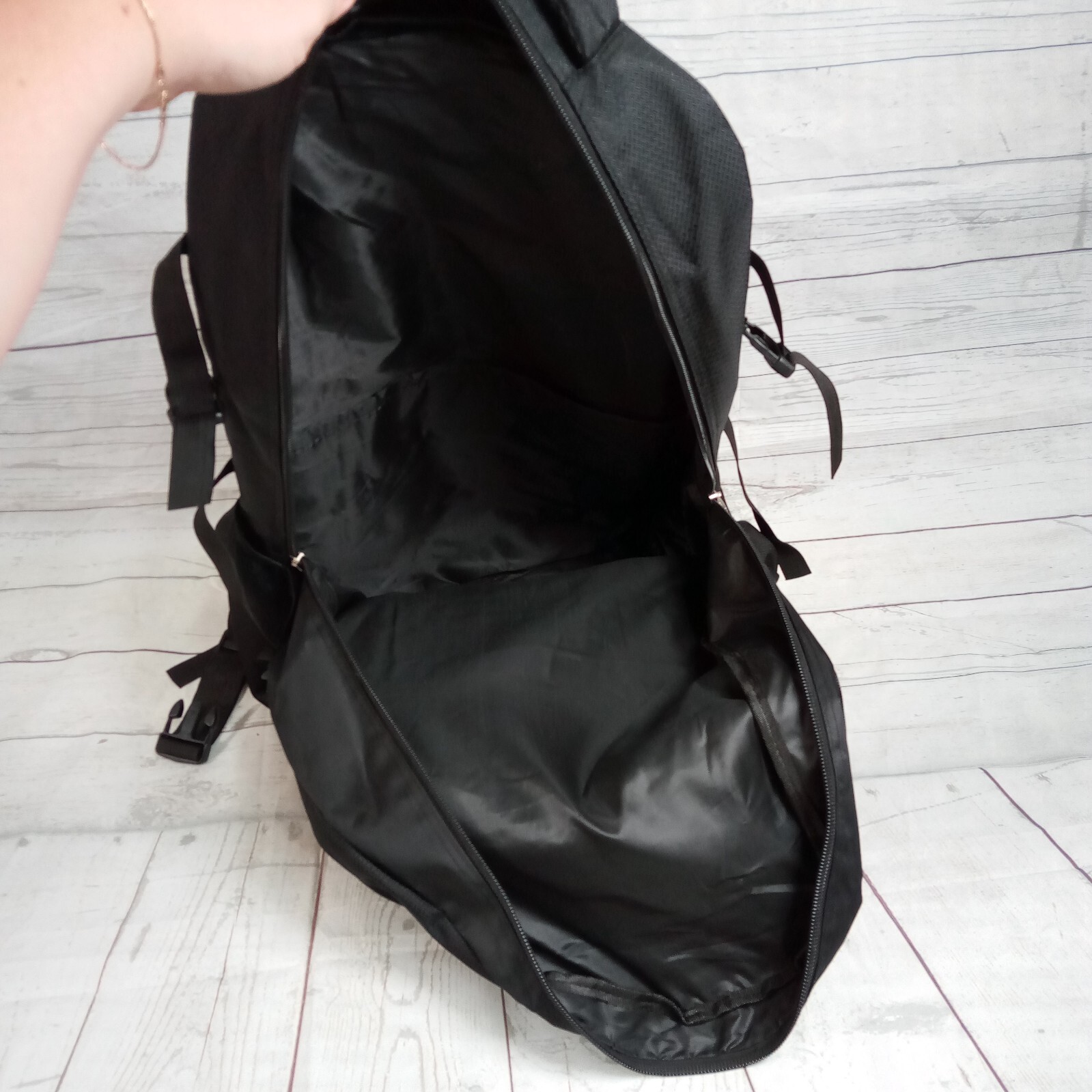 Tianyang 70L Backpack Travel Bag Black Color