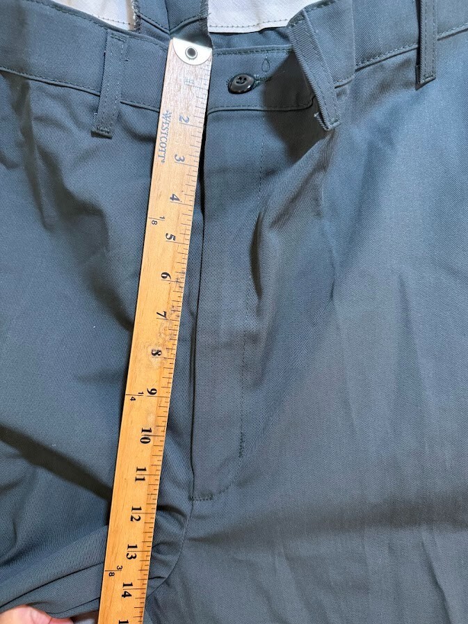 Red Kap Work Pants Mens 48 Blue Straight Canvas Workwear Men 48X28 PT20SG0.