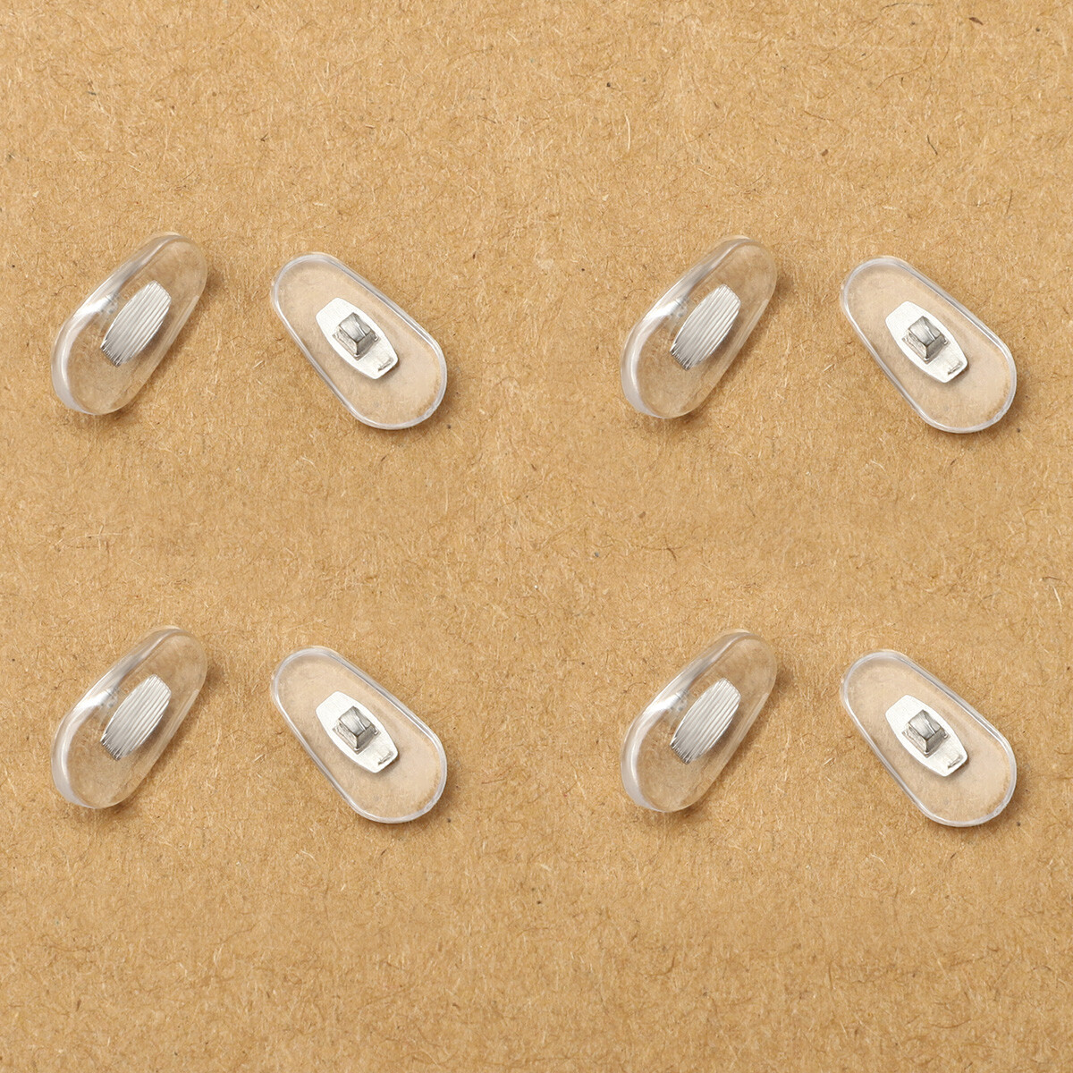 4 Pairs Silicone Nose Pads Replacement Nosepiece for Oakley Wire Tap 2.0 OX5152