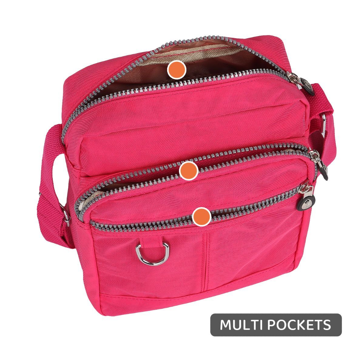 Womens Waterproof Messenger Cross Body Ladies Handbag Bag Shoulder Bag Purse