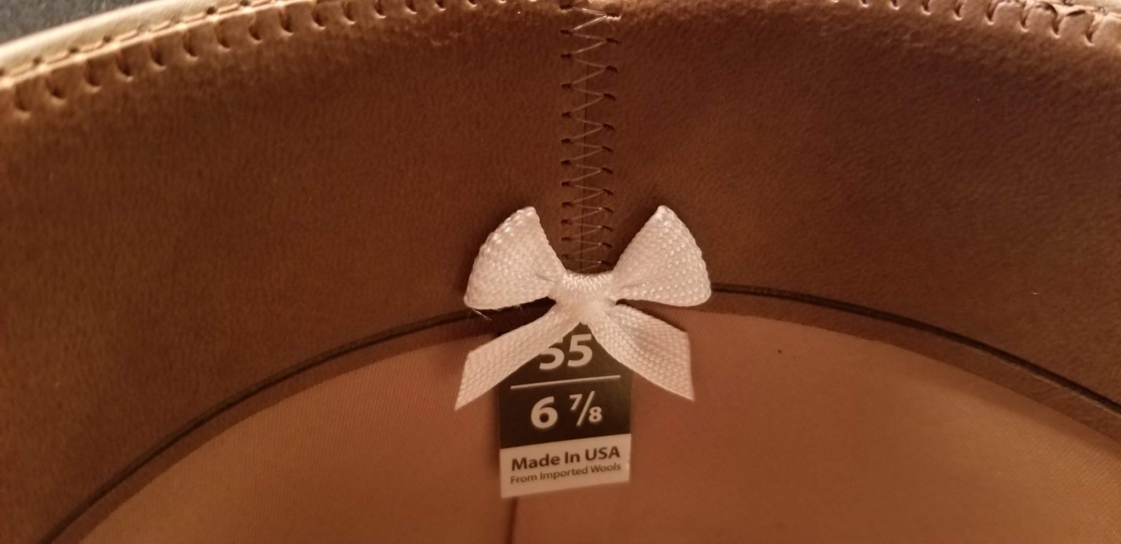 Black Stetson 4X Buffalo Felt Collection Cowboy Hat Size 6-7/8 (55)
