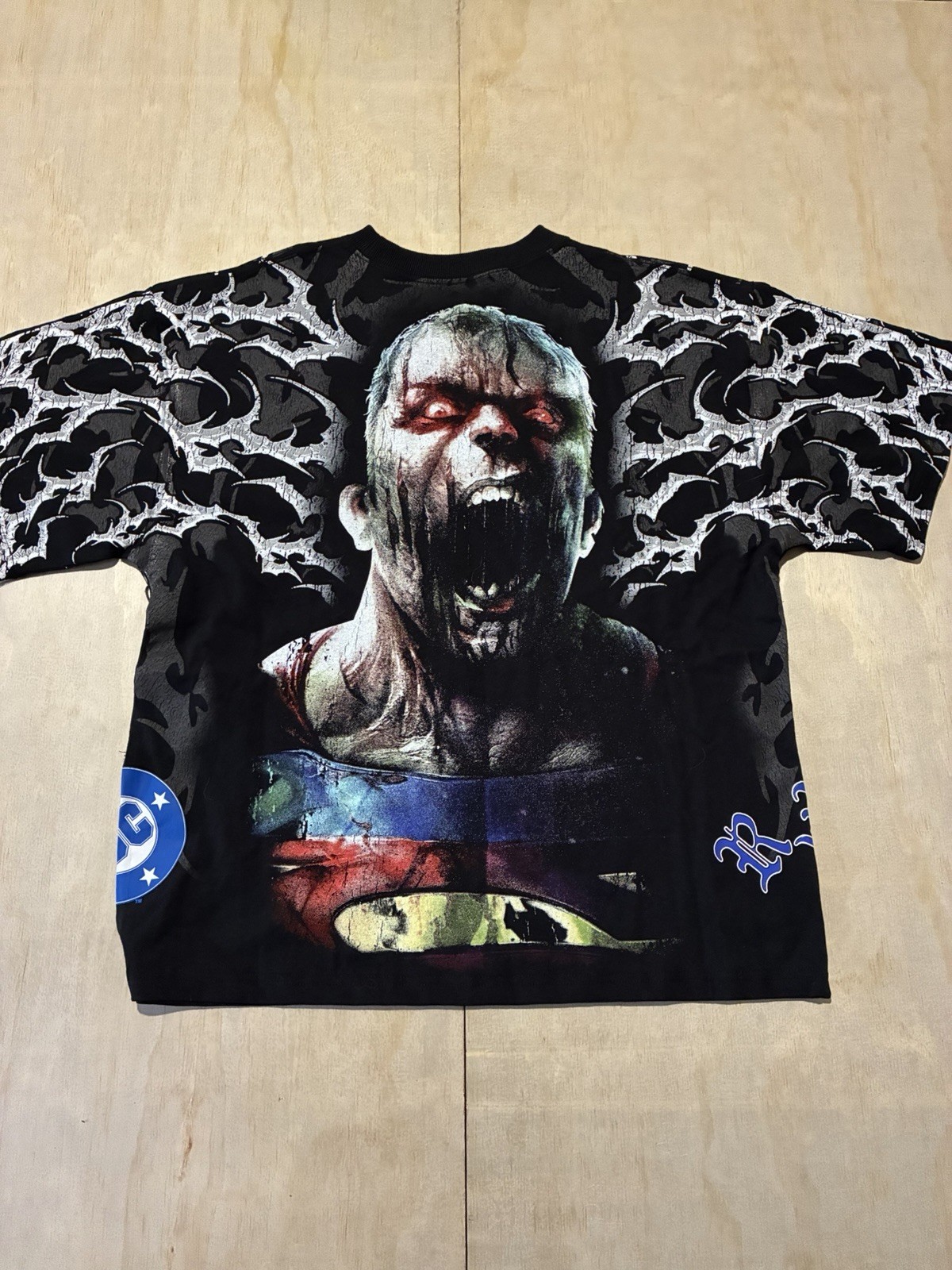 Civil Regime Men’s Short Sleeve “zombie superman”