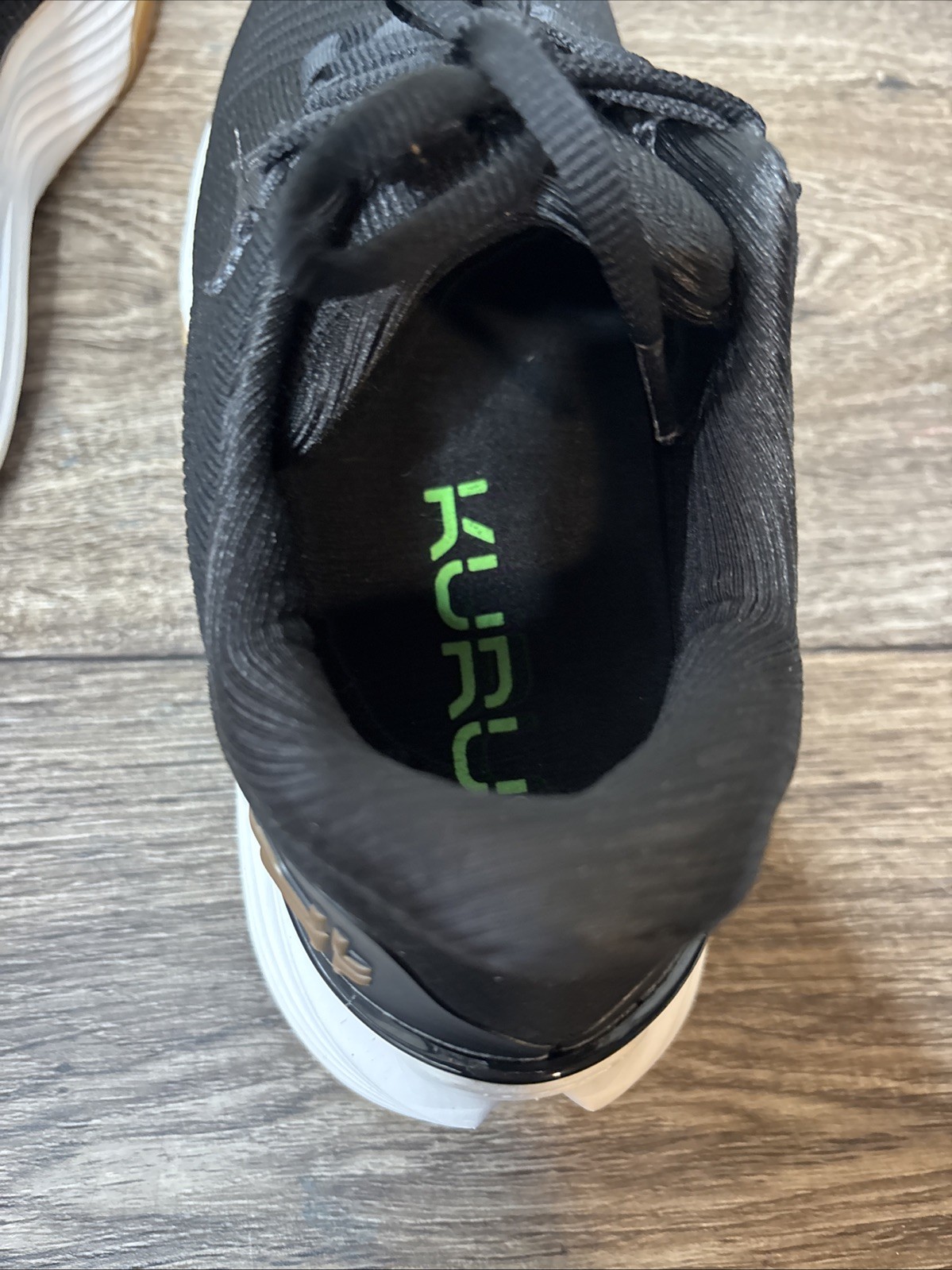 Kuru Atom 2 Womens Size 7.5 M Black Athletic Running Walking Shoes Sneakers