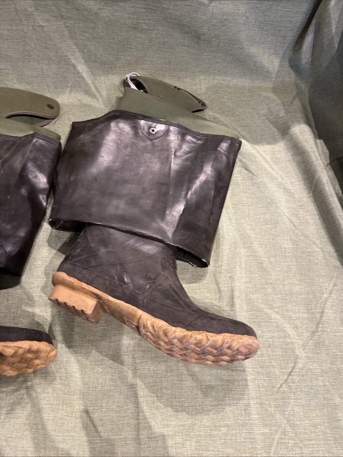 Tingley Overshoes Rubber Rain Boots Size 9 USA Waterproof Work Pair