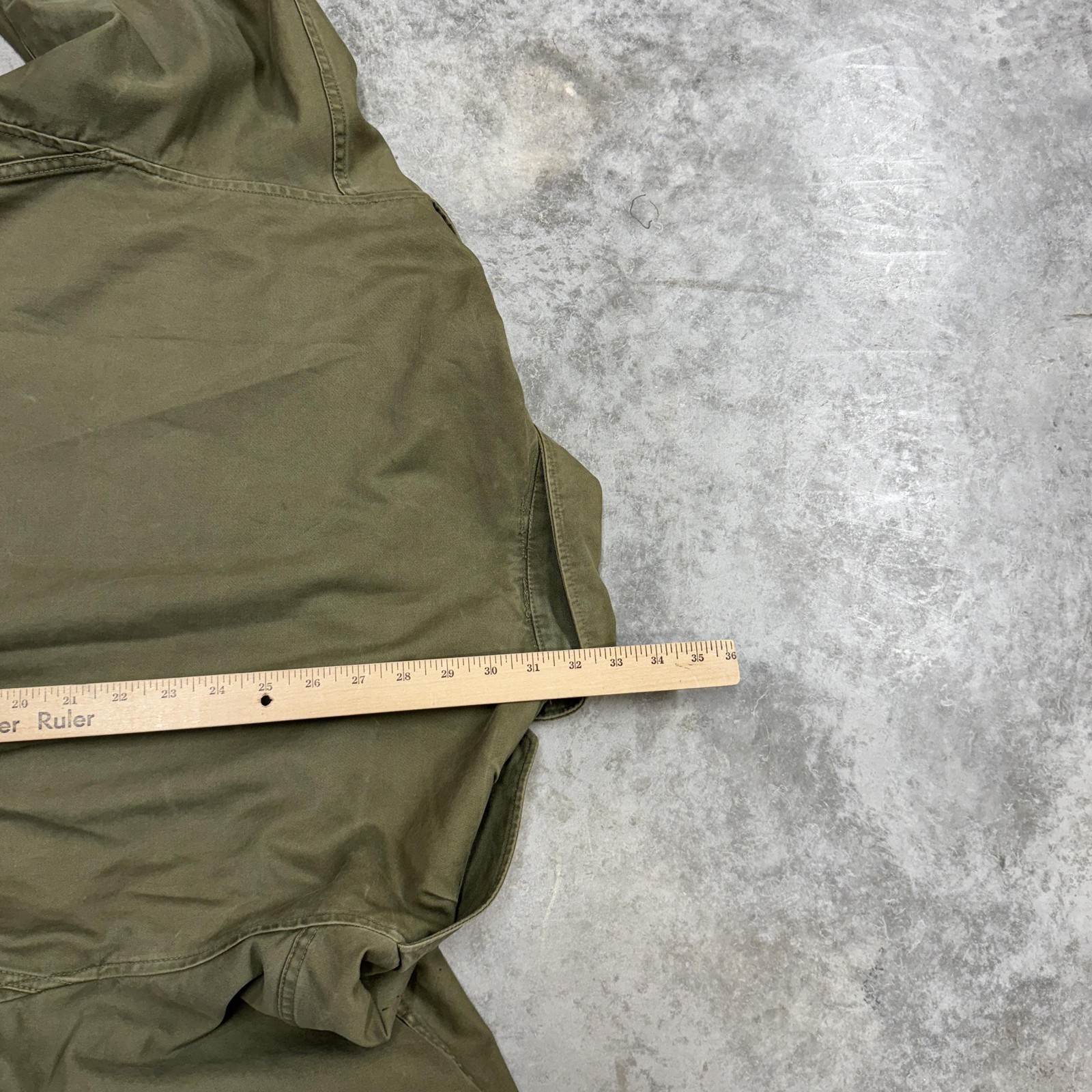 Vintage M-51 Jacket Mens Medium Korean war miltary cold weather coat army 50s