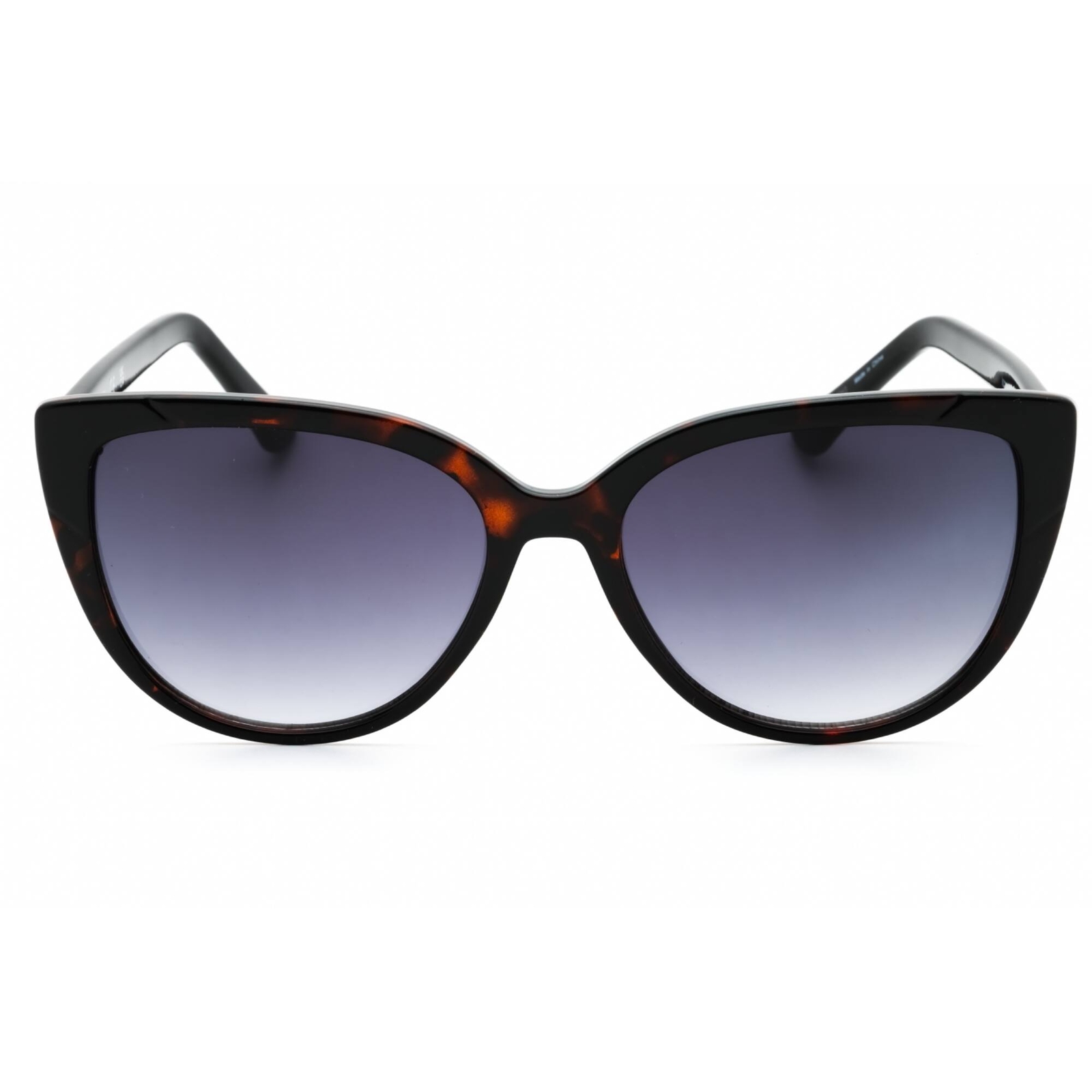 Kenneth Cole Reaction Women’s Sunglasses Shiny Black Cat Eye Full Rim KC2979 01B