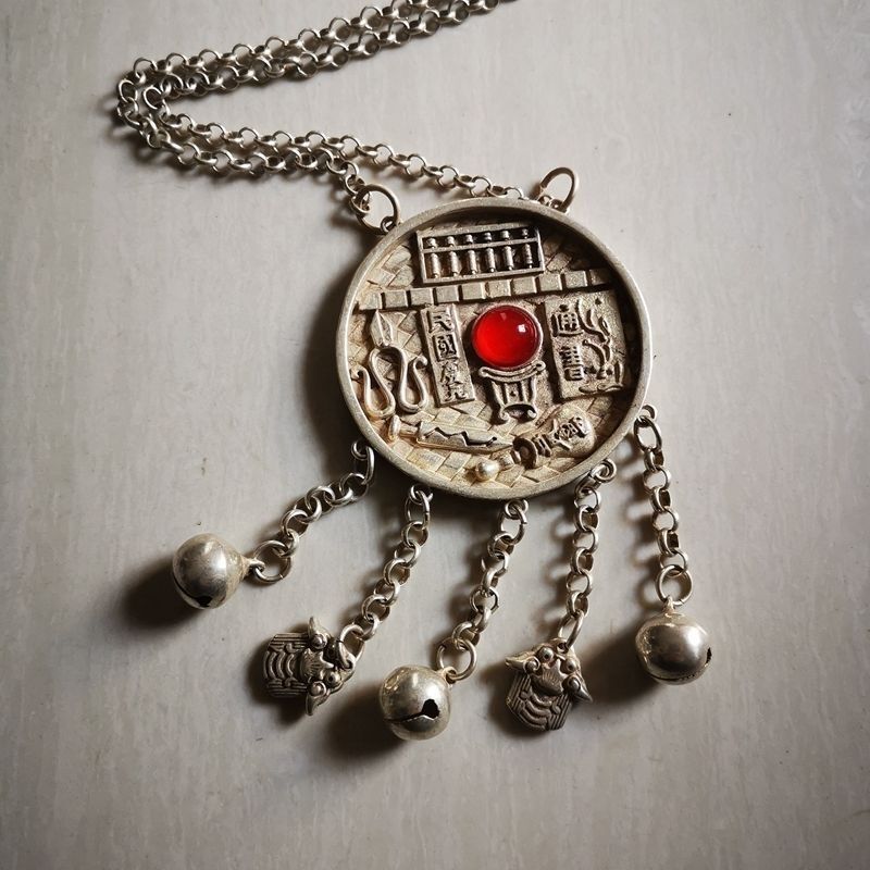 6cm Handmade Ethnic Style Necklace Sweater Chain Pendant Ornaments