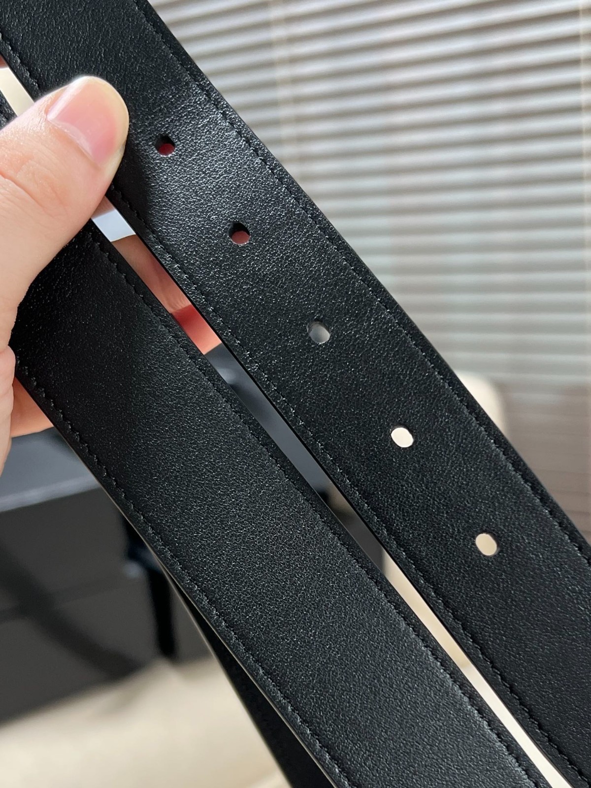 NEW Authentic Yves Saint Laurent Belt Width:3.0cm/1.18in YSL Black