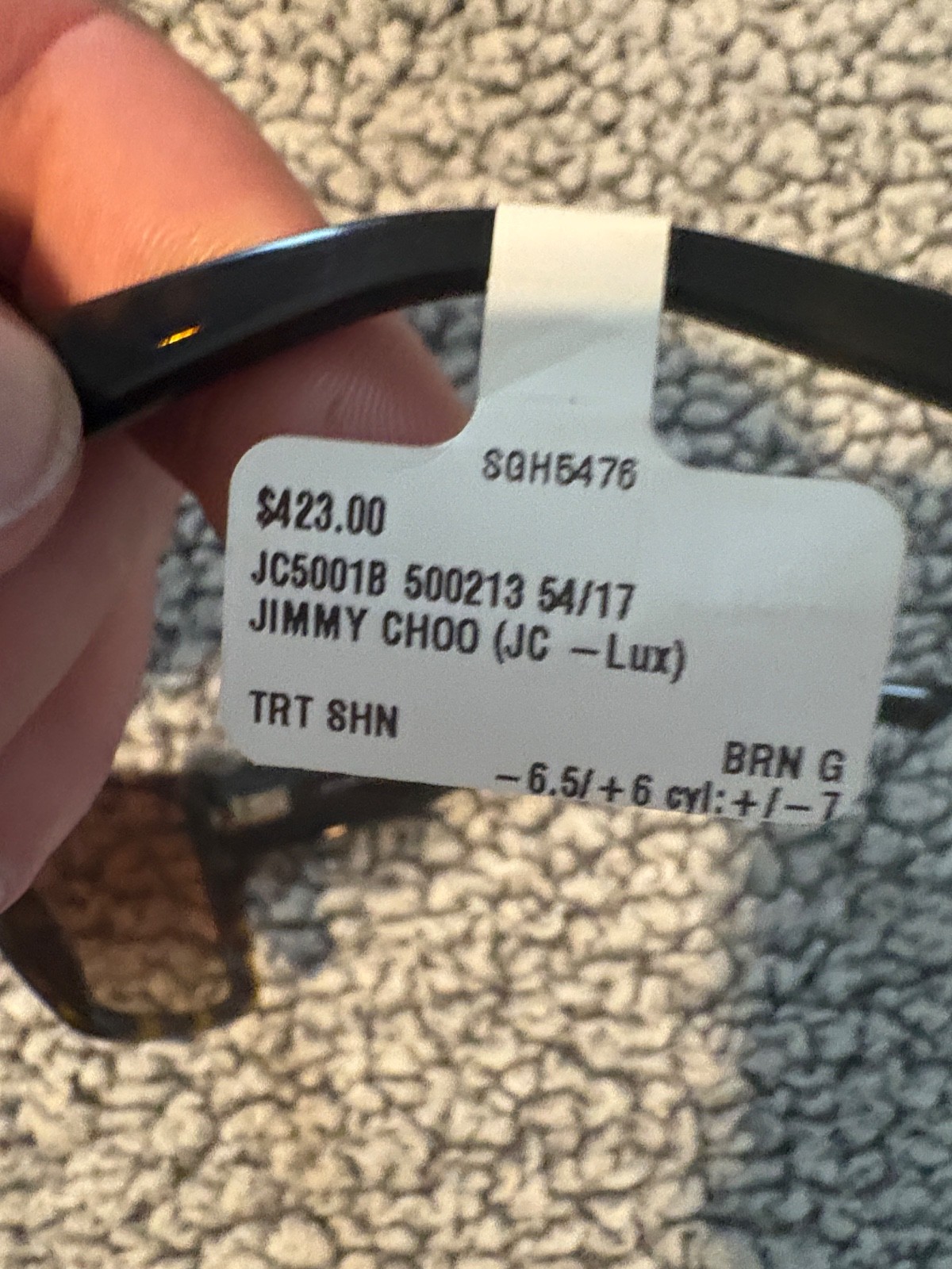 Women’s Jimmy Choo Brown Turtle Shell Sunglasses JC5001B 500214 54/17 NWT!