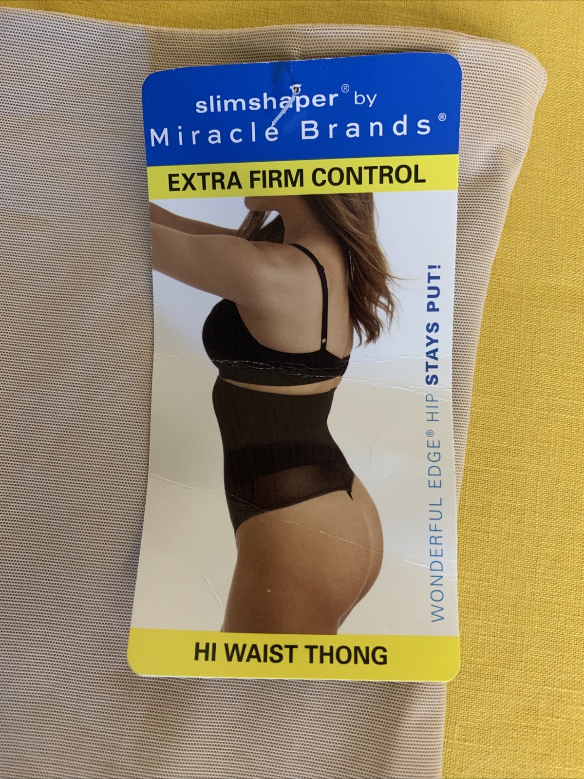 Slimshaper By Miracle Brands, High Waist Thong, Size XL, NWT