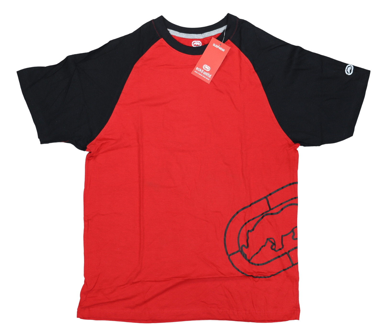 Ecko Short Sleeve Crew Neck Oversized Rhino Raglan Style Men’s Sleep T-Shirt NWT