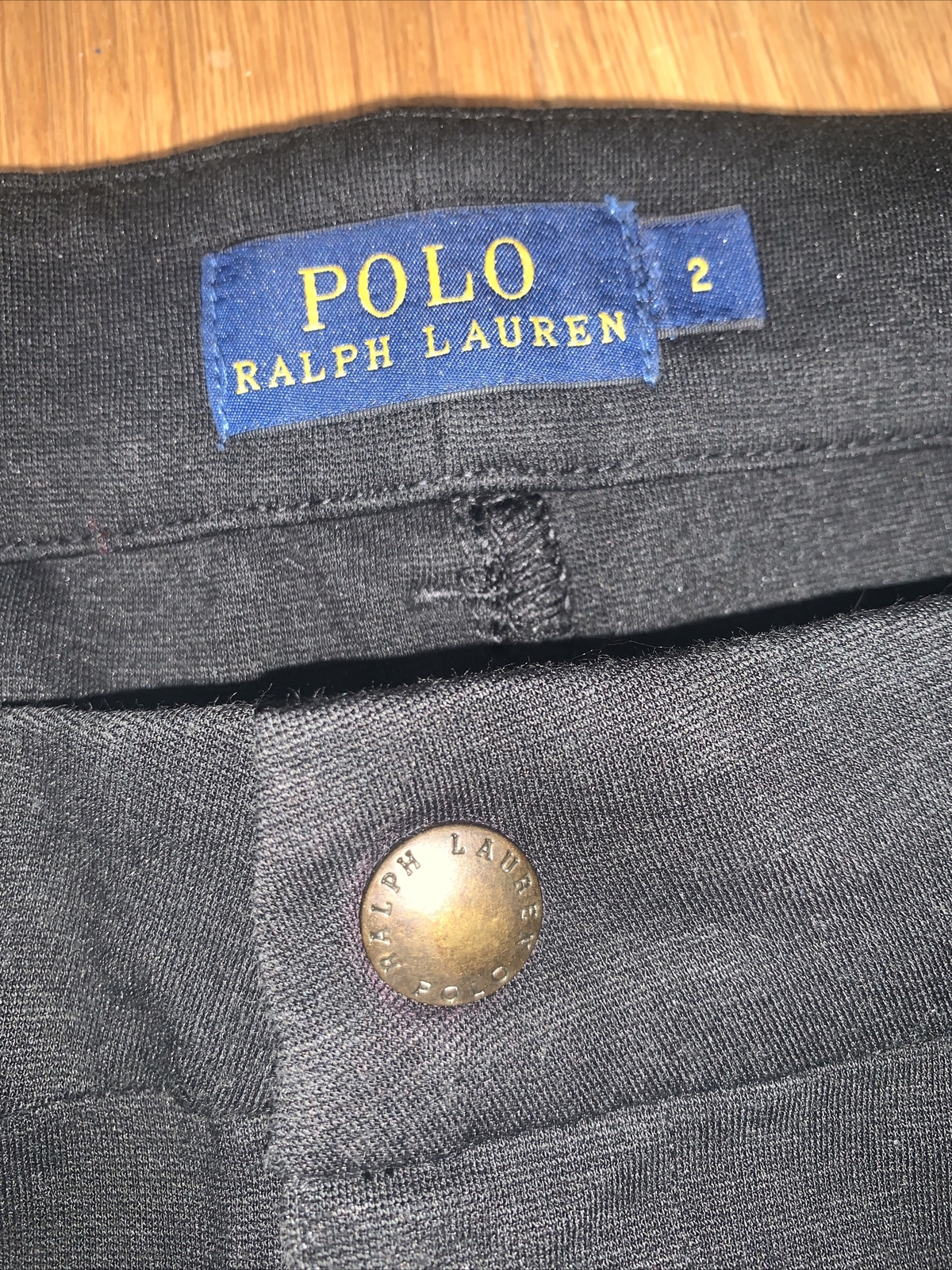 Ralph Lauren Riding Leggings Size 2 Small Black