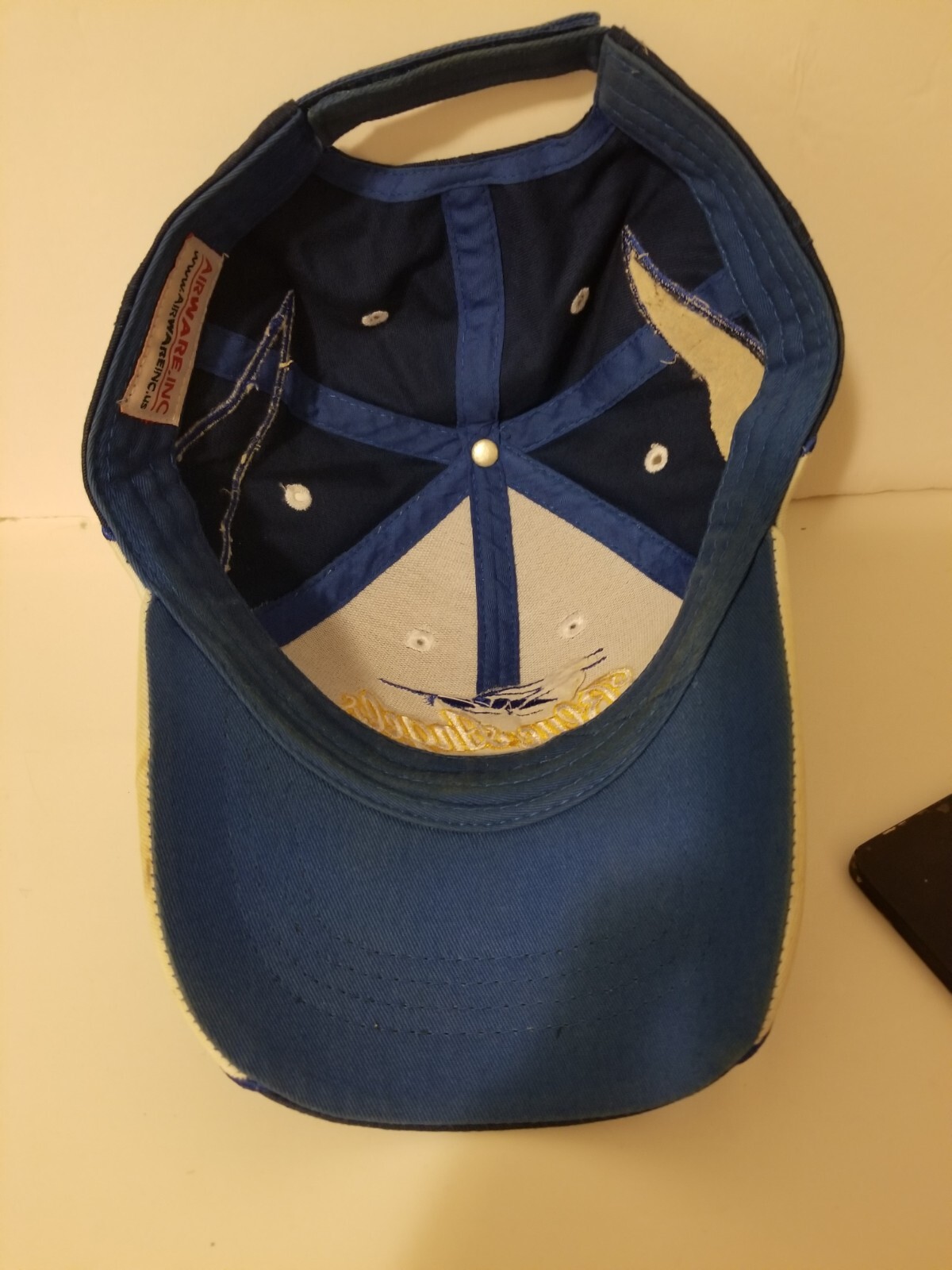 Blue Angels F/A-18 Hornet Airware,Inc. Cap 7.5 wide Monogram